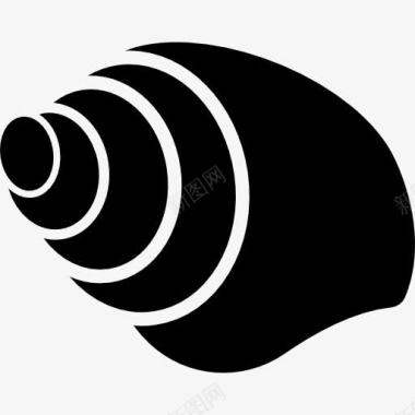 贝壳海螺图标图标