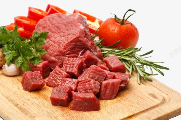 肉png免抠素材_新图网 https://ixintu.com 牛肉 猪肉 番茄 舌尖上的美食 蒜 西红柿 调味品 调味料 香菜