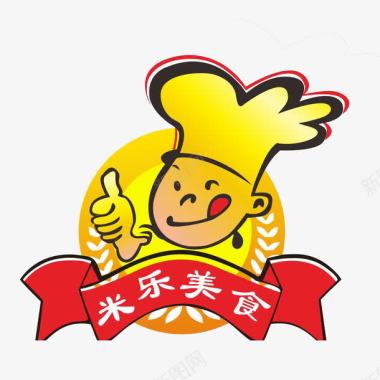 米乐传统美食标志图标图标