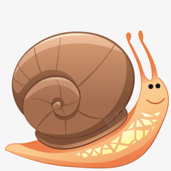 卡通昆虫蜗牛素材