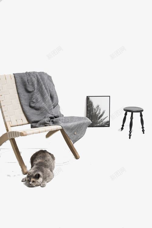 家具室内图png免抠素材_新图网 https://ixintu.com 家居室内物品 矮凳 简约 长椅