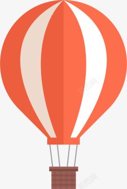 彩色标彩色热气球世界旅游标矢量图图标高清图片