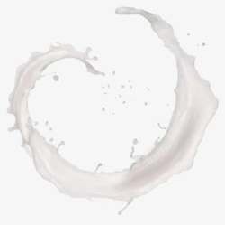白色圈圈背景图牛奶圈圈高清图片