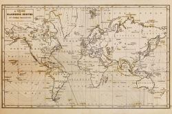 航海地图怀旧世界地图背景高清图片