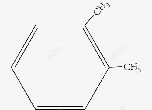 邻二甲苯结构简式png免抠素材_新图网 https://ixintu.com 不规则图形 化学 字母 手绘 教学 甲苯结构简式 邻二甲苯结构简式 高分子