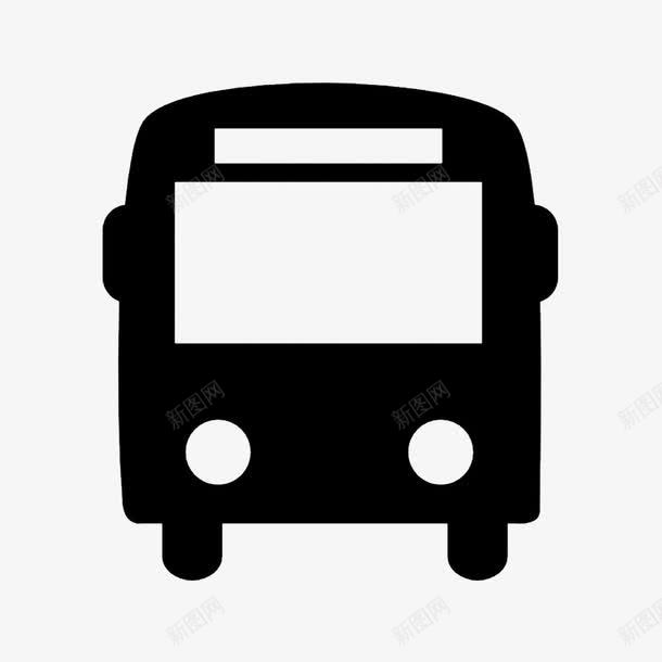 我们的公交车图标png_新图网 https://ixintu.com 低碳生活 坐公交 坐公交车 大大的 大巴车 方便 绿色出行 长长的