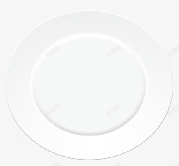 白色简约盘子装饰图案png免抠素材_新图网 https://ixintu.com 免抠PNG 白色 盘子 碟子 简约 装饰图案 餐具
