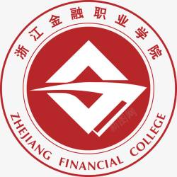 金融教育浙江金融职业学院logo图标高清图片