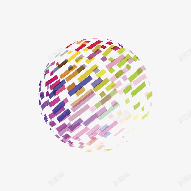 方块球形png免抠素材_新图网 https://ixintu.com 信息媒体 几何形状 小圈圈 斑点圆形 纹理 纹理效果 错觉