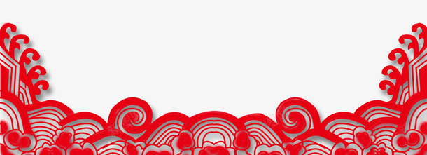 红色手绘的祥云装饰png免抠素材_新图网 https://ixintu.com 中国风 免抠图 效果图 祥云 红色 装饰图 装饰画