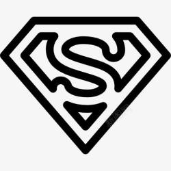 superheroe超人图标高清图片
