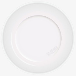 陶瓷碟子手绘白色碟子图案高清图片