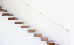 特色木质篮子楼梯间建筑高清图片