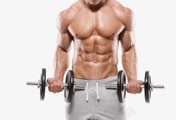 人的身体轮廓健身肌肉男高清图片