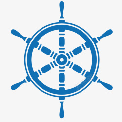 317国际航海日船只舵盘图标矢量图高清图片