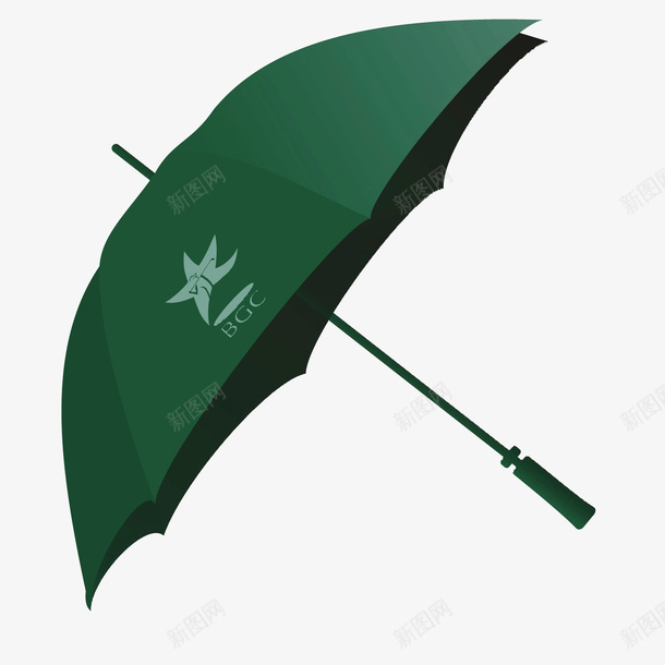 质感绿色雨伞矢量图ai免抠素材_新图网 https://ixintu.com 绿色 绿色质感 质感 雨伞 矢量图