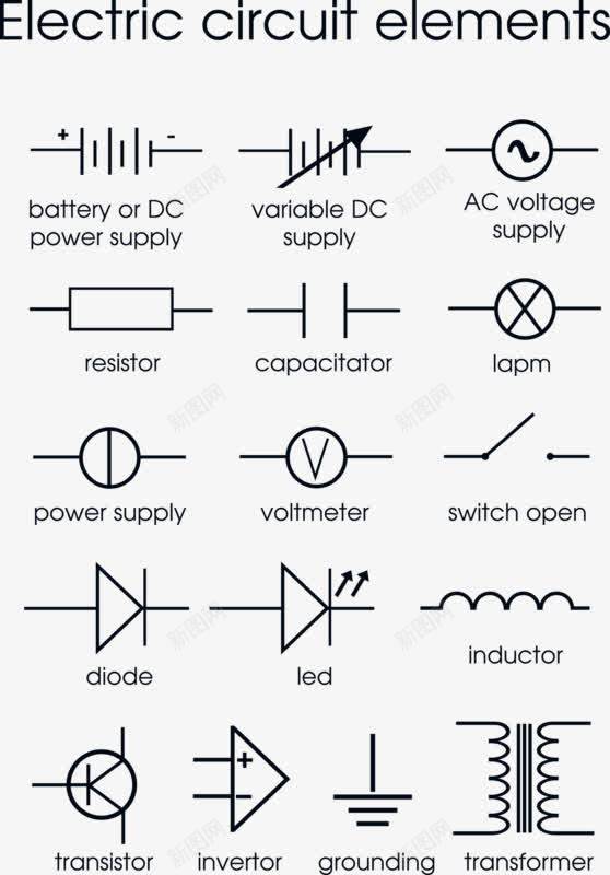 电路板图纸图标png_新图网 https://ixintu.com 图标 图纸 电路 符号