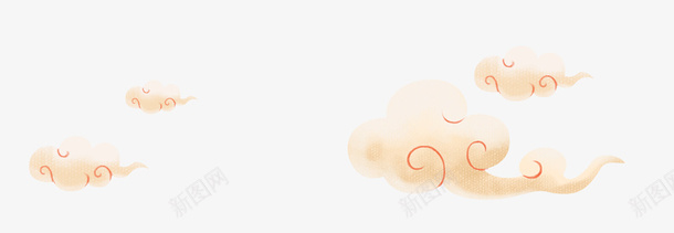 卡通白色立体云朵装饰png免抠素材_新图网 https://ixintu.com 卡通云朵 新年装饰 白色云朵 祥云 立体云朵 背景装饰