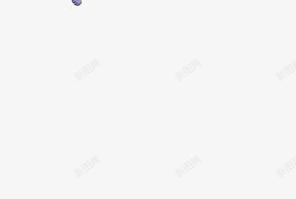 手绘紫藤花png免抠素材_新图网 https://ixintu.com 卡通 手绘 桔梗 简图 紫色的 绿色的 藤花 装饰