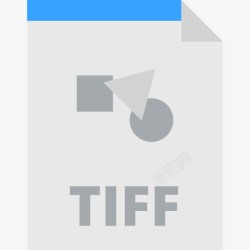 扩展格式的音乐文件Tiff图标高清图片