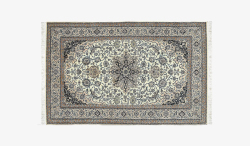 客厅地毯细条花纹波斯地毯高清图片