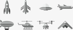 飞机外星飞船用品素材