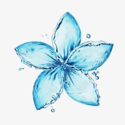 典雅化妆品名片花朵型的水高清图片