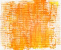 橘黄渐变简易橘黄色抽象油画高清图片