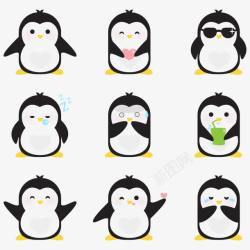 企鹅表情奇妙的企鹅表情高清图片