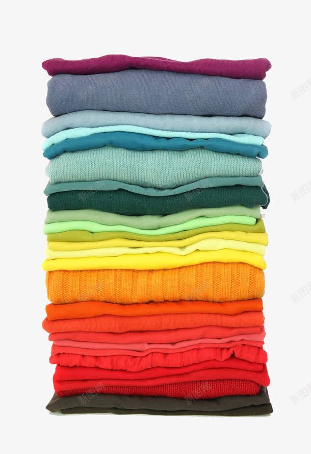 一堆彩色衣服png免抠素材_新图网 https://ixintu.com 一堆衣服 便服 堆积 外套 实物 家务 彩虹 整齐的衬衫 毛衣 物体 羊毛衫 衣服 衬衫