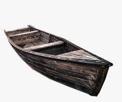 行驶的船一艘木船高清图片