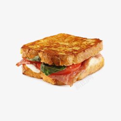 面包片美食三明治元素高清图片