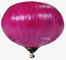 紫色洋葱造型热气球png免抠素材_新图网 https://ixintu.com 洋葱 热气球 紫色 造型