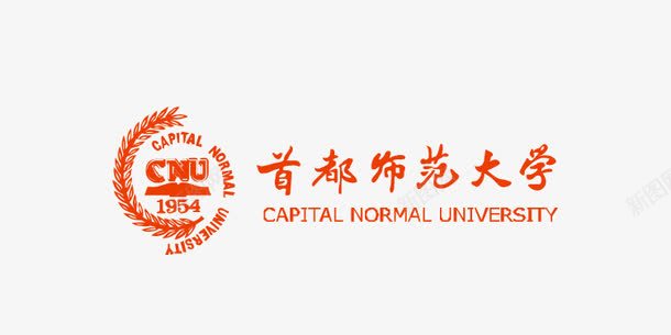 首都师范大学logo矢量图图标图标