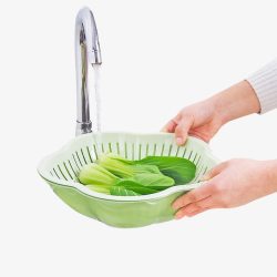 清洗方便正在清洗的蔬菜高清图片