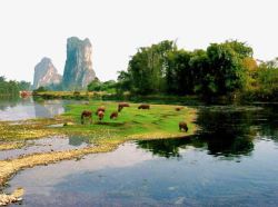 桂林山水摄影素材