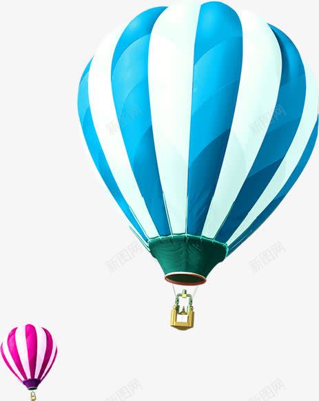 蓝白色氢气球png免抠素材_新图网 https://ixintu.com 气球 蓝白色