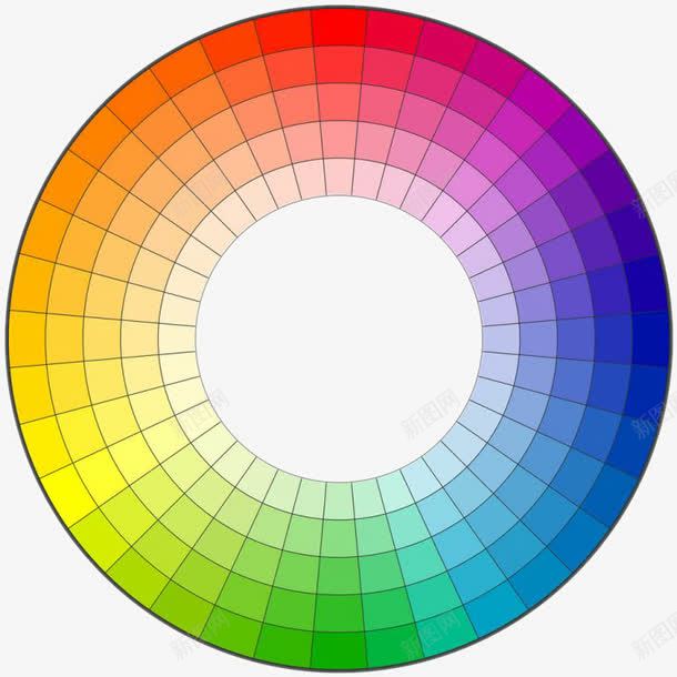 色相环图png免抠素材_新图网 https://ixintu.com 彩色 彩虹色卡 渐变构成 渐变色阶 色彩 色环 色相环 色谱 色阶 色阶图 颜色
