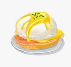 手绘美食素材