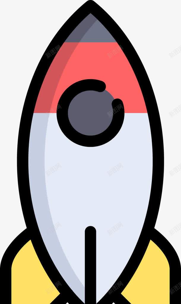 卡通火箭导弹图标png_新图网 https://ixintu.com 出发 升天 卡通 发射 图标icon 太空舱 宇宙船 宇宙飞船 导弹 扁平化图标 火箭 火箭头