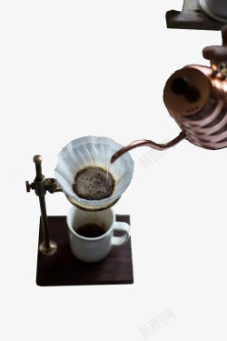 咖啡因精致手冲咖啡高清图片