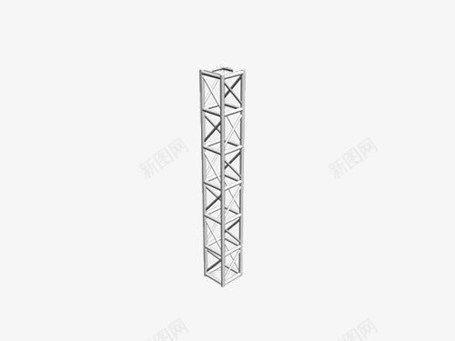 灯光架png免抠素材_新图网 https://ixintu.com 效果 灯光架 白色 直立