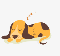趴着睡觉趴着睡觉的小黄狗高清图片