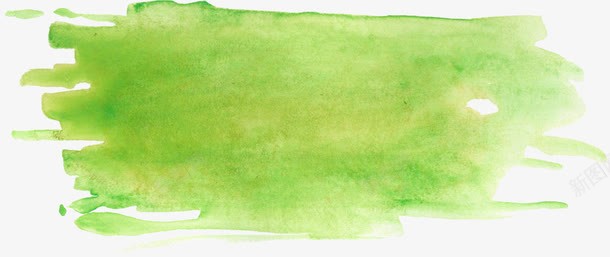 绿色水彩效果png免抠素材_新图网 https://ixintu.com 水彩墨迹 水彩痕迹 水彩笔触 渐变 绿色水彩