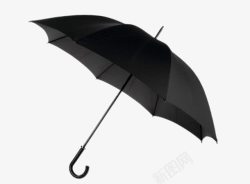 黑色遮阳伞黑色雨伞高清图片