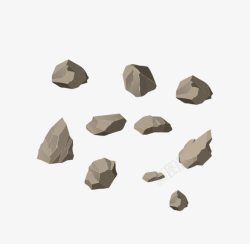 碎岩石背景图片灰色碎岩石高清图片