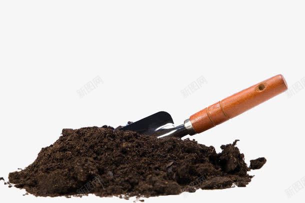 土壤铲子png免抠素材_新图网 https://ixintu.com 园艺 土块 土堆 土壤 铲子