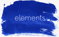 elements成分白色艺术字高清图片