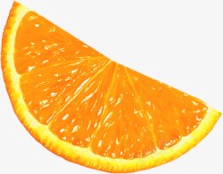 美味的水果橙子瓣鲜榨果汁高清图片