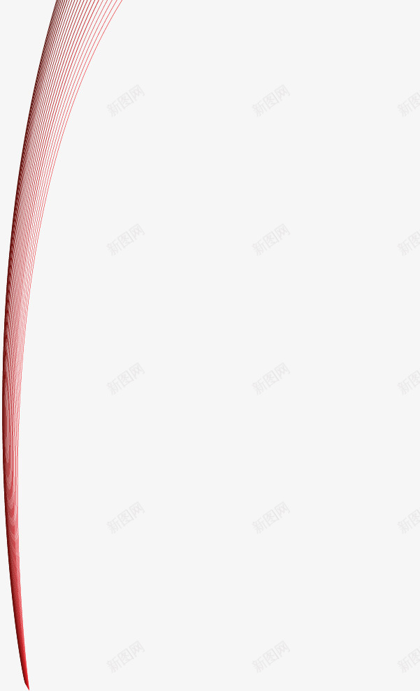 手绘粉色条纹png免抠素材_新图网 https://ixintu.com 唯美 小清新 弧线 手绘 条纹 水彩 简约 粉色